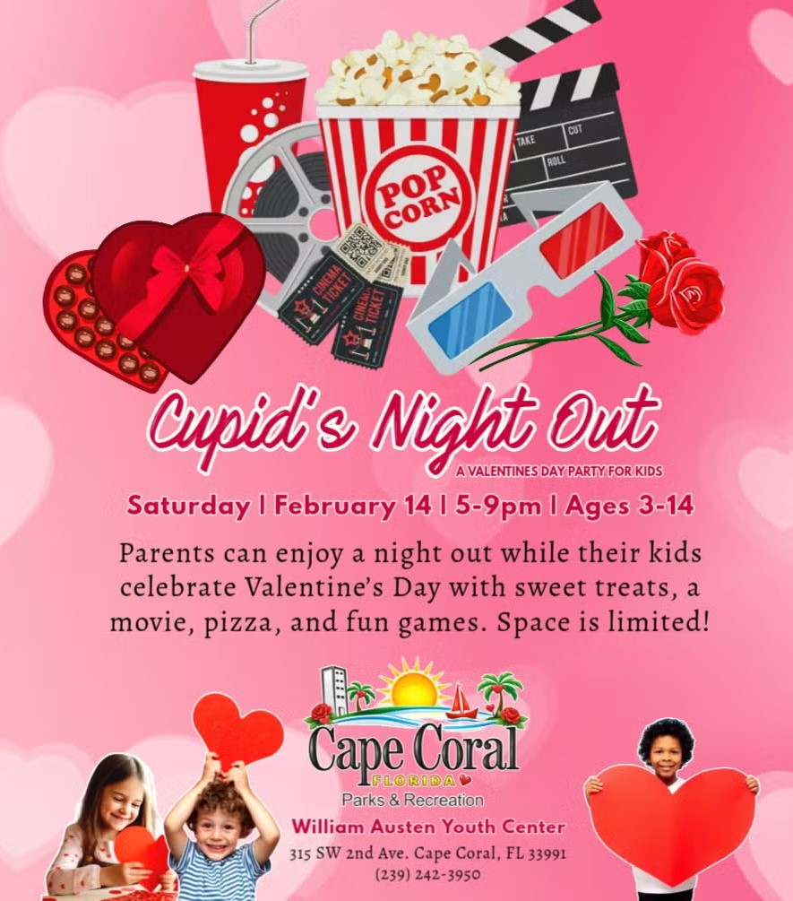 cupids night out flyer
